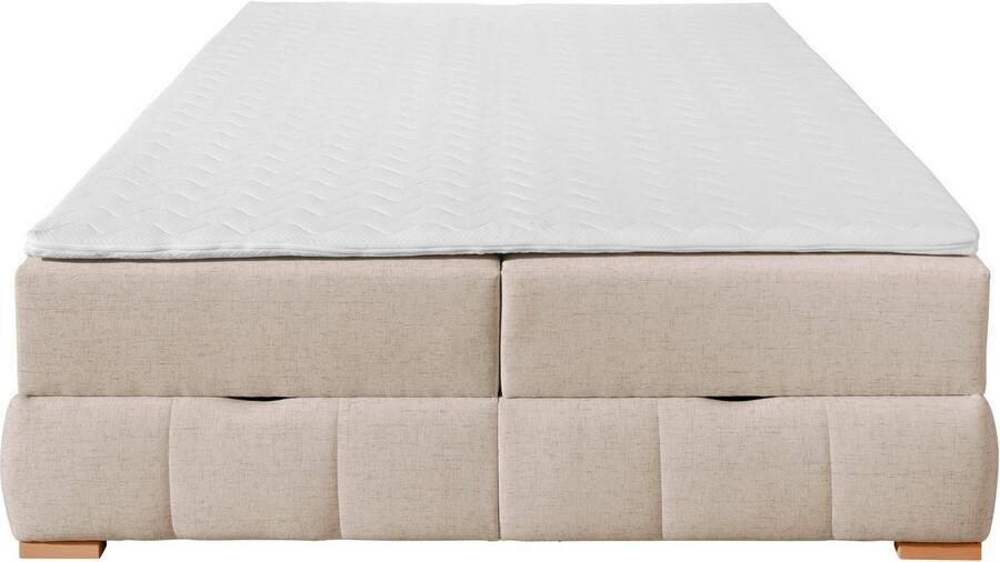 OTTO Boxspring Wehma zonder hoofdbord inclusief matrastopper en bedlade - Foto 6