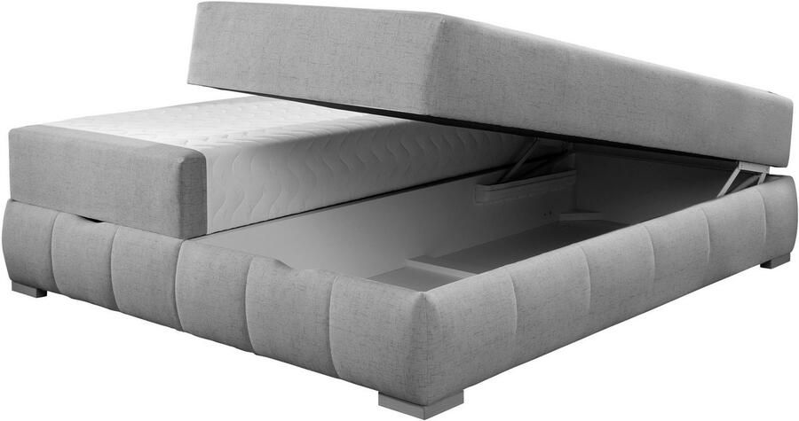 OTTO Boxspring Wehma zonder hoofdbord inclusief matrastopper en bedlade - Foto 7