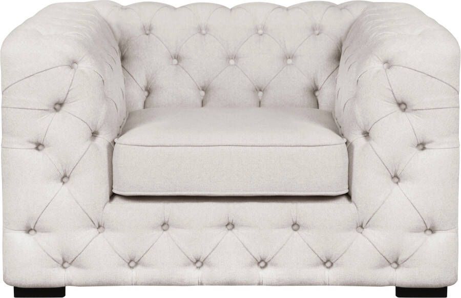 Home affaire Chesterfield-fauteuil Kalina stoel klassieke chesterfield knoopdetails zeer hoogwaardige afwerking - Foto 10