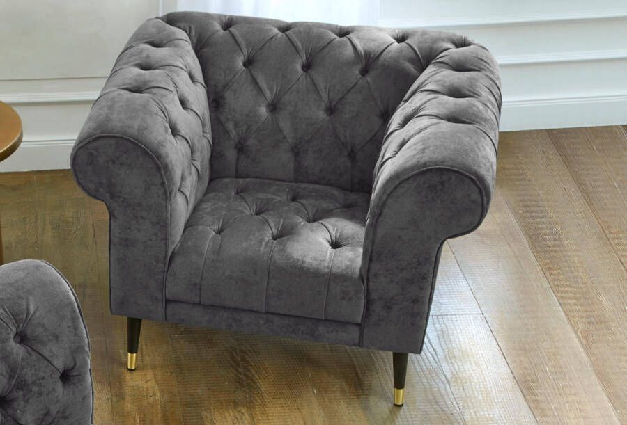 Home affaire Chesterfield-fauteuil Tinnum fauteuil (set) - Foto 4