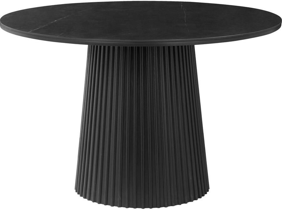 Guido Maria Kretschmer Home&Living Eettafel Roos TOPSELLER! OTTOs keuze Eettafel met hoogwaardig keramisch oppervlak massief houten voet van essenhout - Foto 11