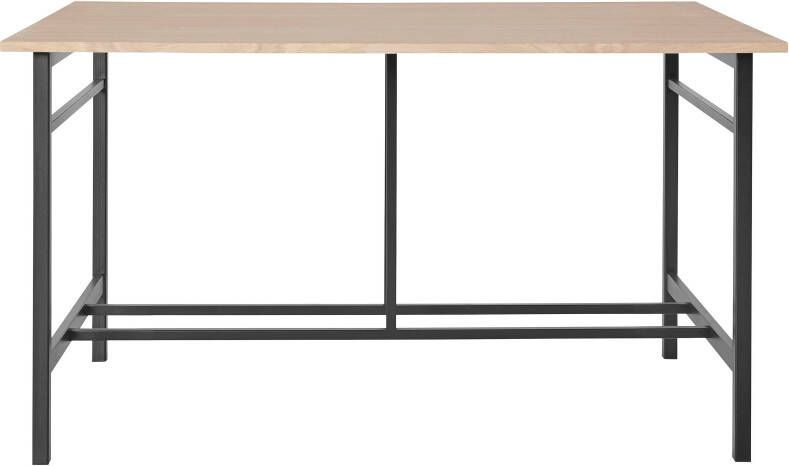 Home affaire Eettafel Sare met echt houtfineer van eiken - Foto 5