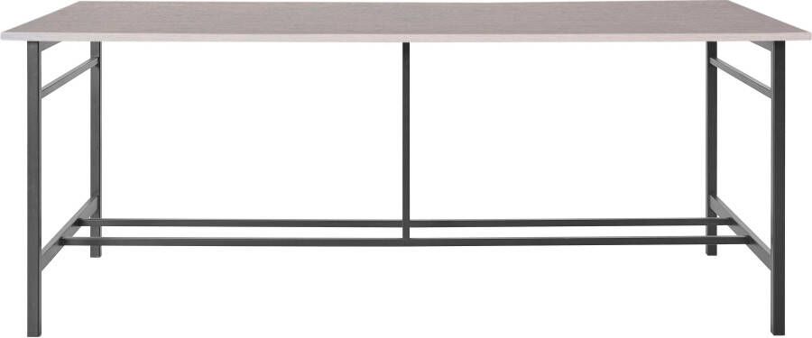 Home affaire Eettafel Sare met echt houtfineer van eiken - Foto 6