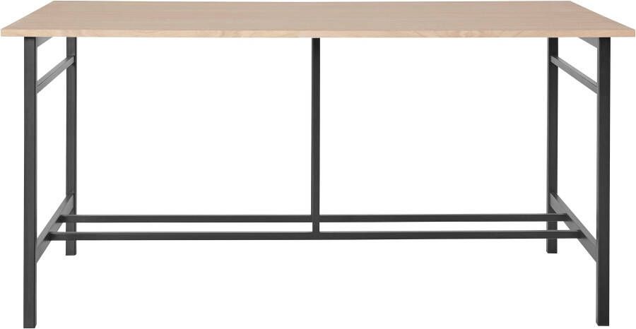 Home affaire Eettafel Sare met echt houtfineer van eiken - Foto 6