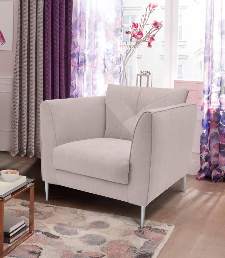 TRENDMANUFAKTUR Fauteuil Lille loungestoel - Foto 5