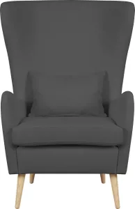 Guido Maria Kretschmer Home&Living Fauteuil Sallito de kleinere versie van "salla" in 6 stofkwaliteiten fauteuil bxdxh: 76x85x109 cm overtrekstof ook in luxe-microvezel in imitatiebont-look