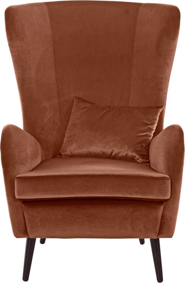 Guido Maria Kretschmer Home&Living Fauteuil Sallito oorfauteuil TV-stoel voor woonkamer ook in velours cord - Foto 9