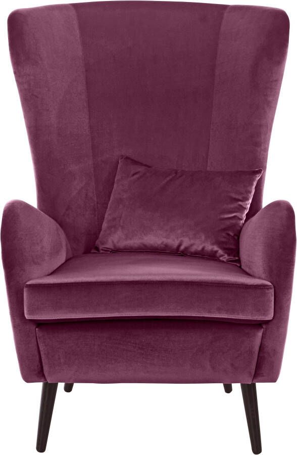 Home affaire Fauteuil Sallito oorfauteuil TV-stoel voor woonkamer ook in velours cord - Foto 15