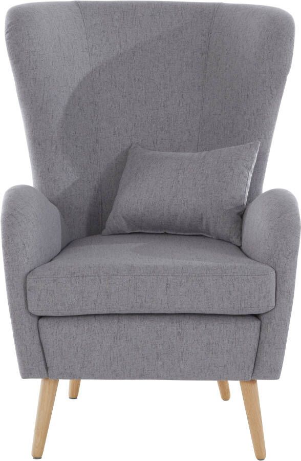 Home affaire Fauteuil Sallito oorfauteuil TV-stoel voor woonkamer ook in velours cord - Foto 13