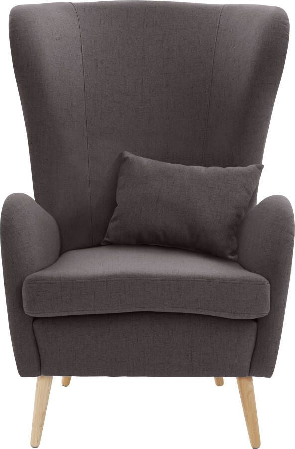 Home affaire Fauteuil Sallito oorfauteuil TV-stoel voor woonkamer ook in velours cord - Foto 17
