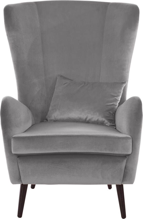 Home affaire Fauteuil Sallito oorfauteuil TV-stoel voor woonkamer ook in velours cord - Foto 16