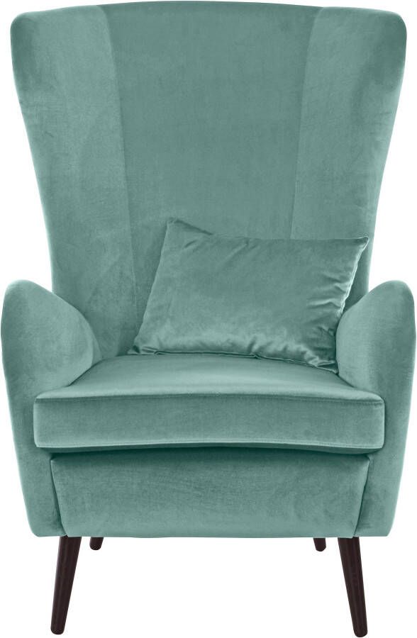 Home affaire Fauteuil Sallito oorfauteuil TV-stoel voor woonkamer ook in velours cord - Foto 15