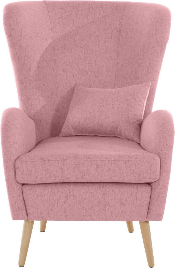 Home affaire Fauteuil Sallito oorfauteuil TV-stoel voor woonkamer ook in velours cord - Foto 11