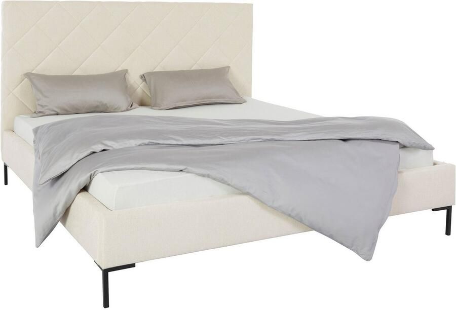 Home affaire Gestoffeerd bed CHARLOTT Modern bekleed bed met of zonder lattenbodem - Foto 7