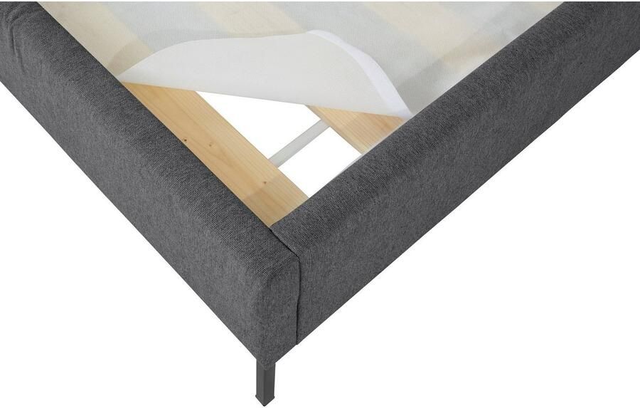 Home affaire Gestoffeerd bed CHARLOTT Modern bekleed bed met of zonder lattenbodem - Foto 8