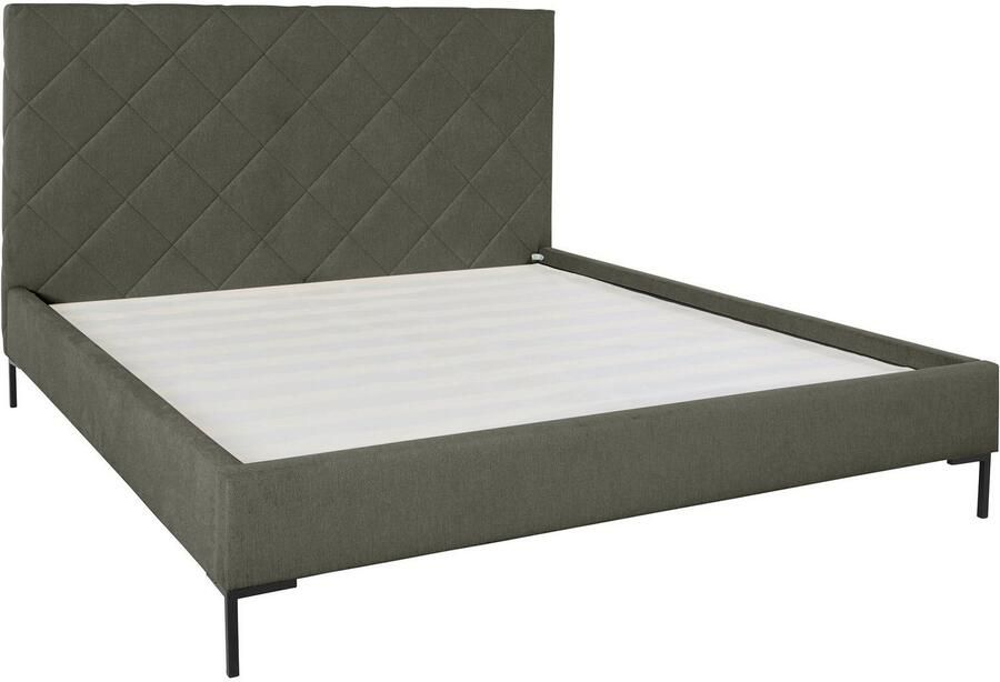 Home affaire Gestoffeerd bed CHARLOTT Modern bekleed bed met of zonder lattenbodem - Foto 3