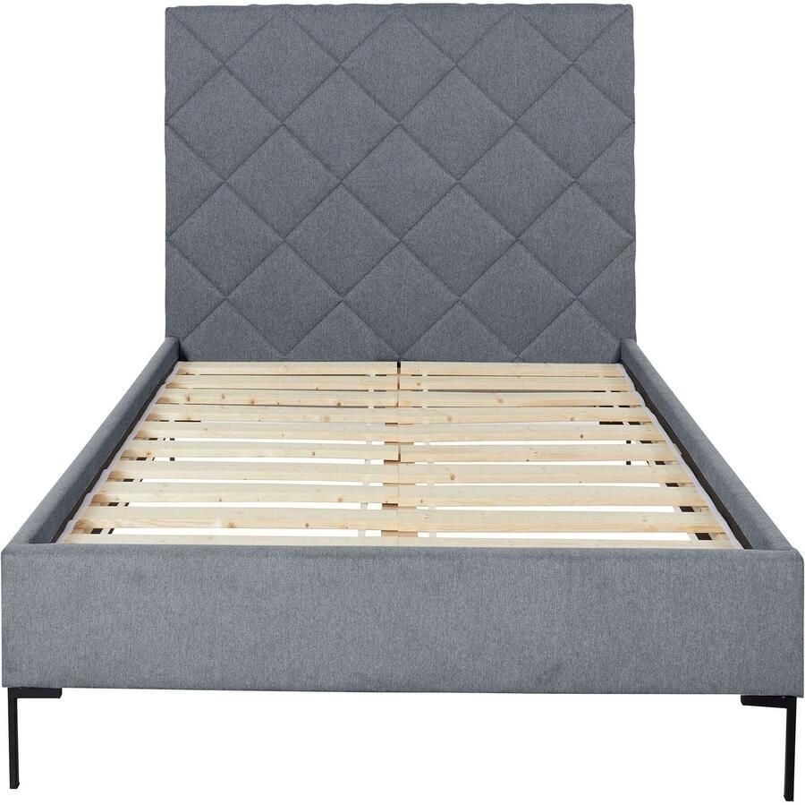 Home affaire Gestoffeerd bed CHARLOTT Modern bekleed bed met of zonder lattenbodem - Foto 2