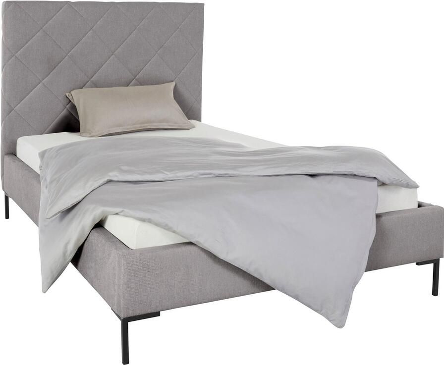 Home affaire Gestoffeerd bed CHARLOTT Modern bekleed bed met of zonder lattenbodem - Foto 3