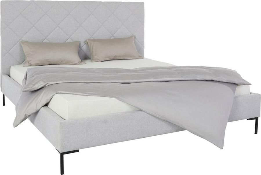 Home affaire Gestoffeerd bed CHARLOTT Modern bekleed bed met of zonder lattenbodem - Foto 6