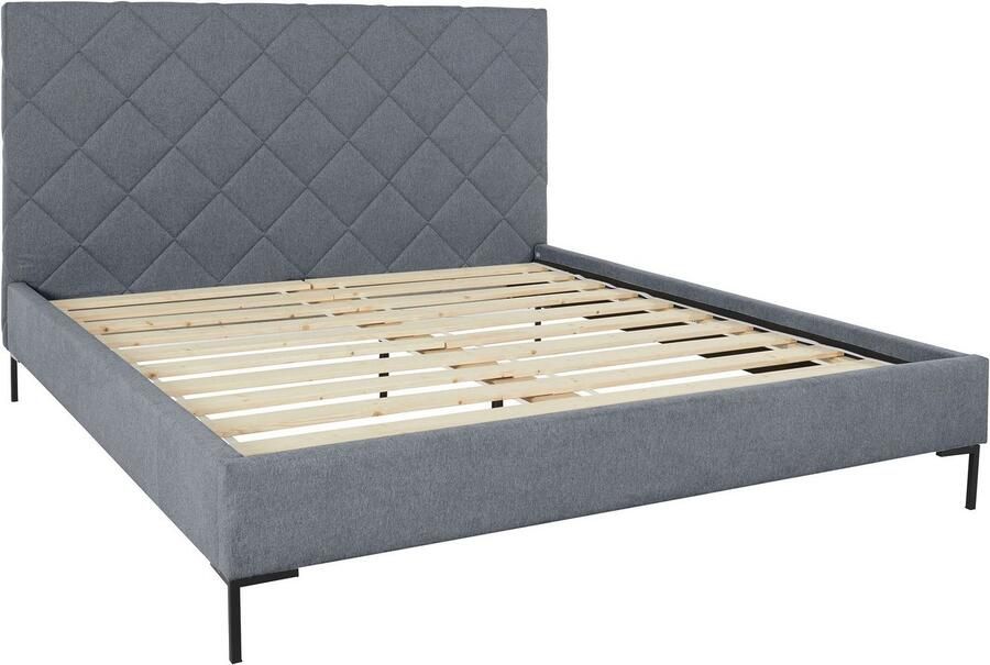 Home affaire Gestoffeerd bed CHARLOTT Modern bekleed bed met of zonder lattenbodem - Foto 4