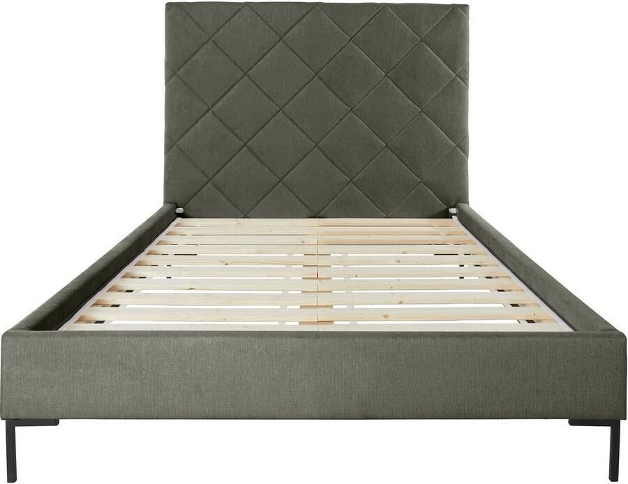 Home affaire Gestoffeerd bed CHARLOTT Modern bekleed bed met of zonder lattenbodem - Foto 4