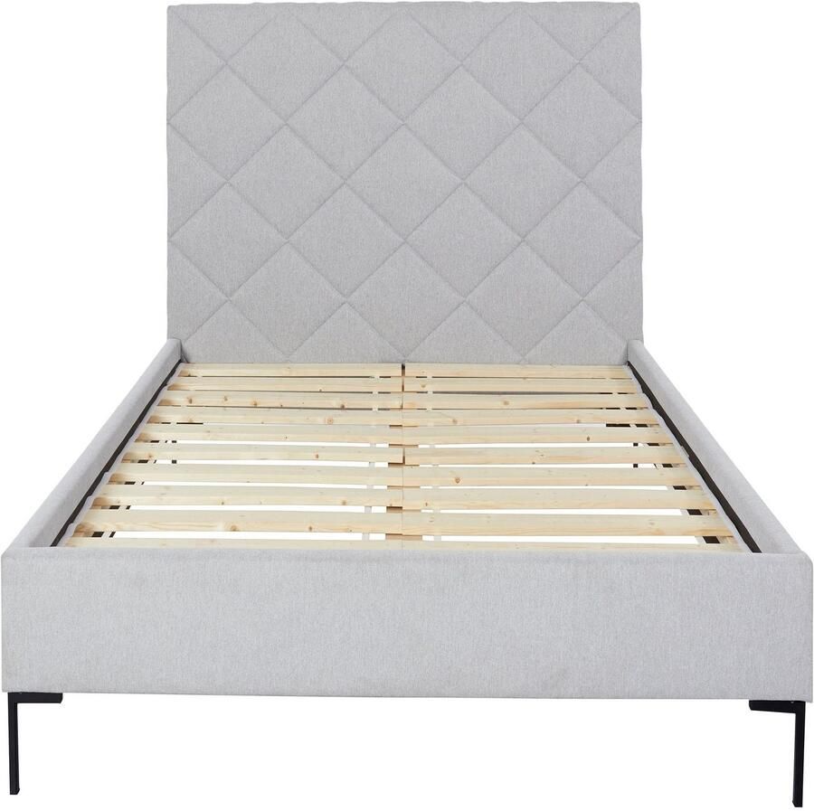 Home affaire Gestoffeerd bed CHARLOTT Modern bekleed bed met of zonder lattenbodem - Foto 2