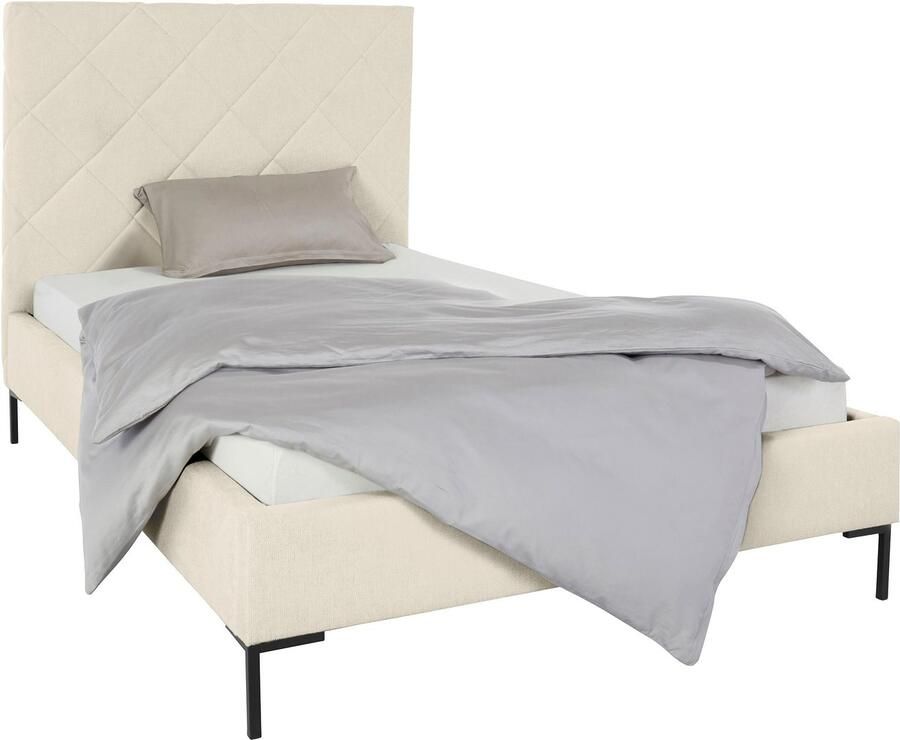 Home affaire Gestoffeerd bed CHARLOTT Modern bekleed bed met of zonder lattenbodem - Foto 4