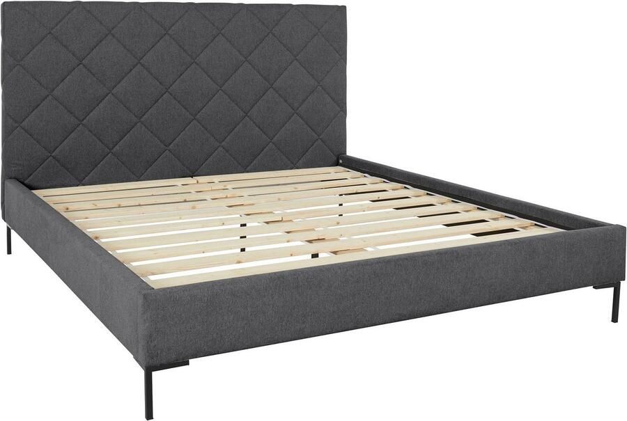 Home affaire Gestoffeerd bed CHARLOTT Modern bekleed bed met of zonder lattenbodem - Foto 7