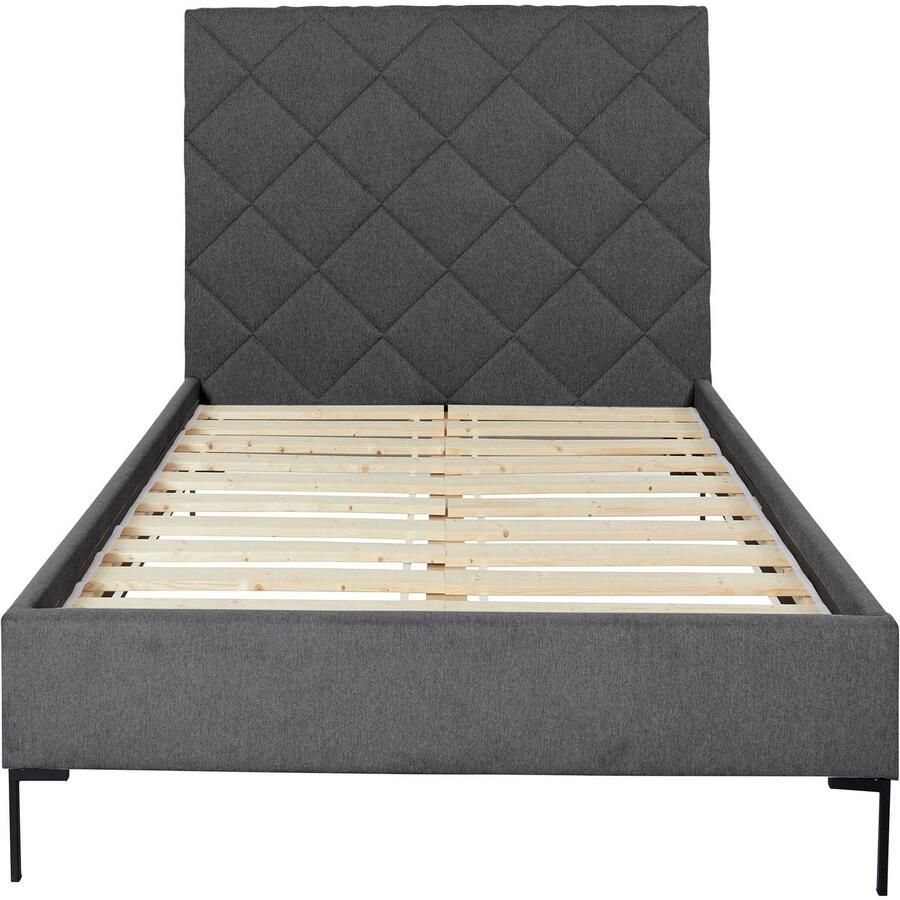 Home affaire Gestoffeerd bed CHARLOTT Modern bekleed bed met of zonder lattenbodem - Foto 2