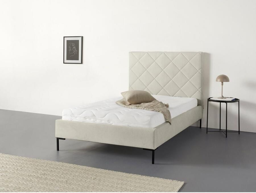 Home affaire Gestoffeerd bed CHARLOTT Modern bekleed bed met of zonder lattenbodem - Foto 9