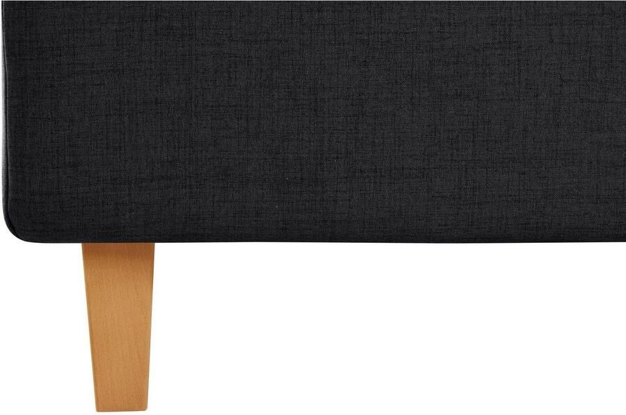 Guido Maria Kretschmer Home&Living Gestoffeerd bed Sunley 140 Kruisstiksel hoofdbordhoogte 142 cm zonder of met matras lattenbodem - Foto 9