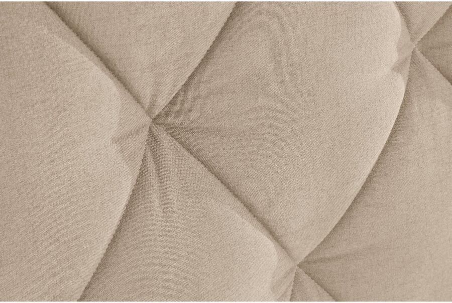 Home affaire Gestoffeerd bed Sunley 140 Kruisstiksel hoofdbordhoogte 142 cm zonder of met matras lattenbodem - Foto 8