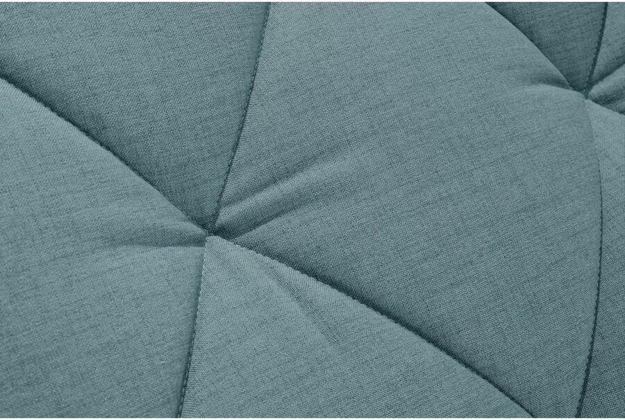 Home affaire Gestoffeerd bed Sunley 140 Kruisstiksel hoofdbordhoogte 142 cm zonder of met matras lattenbodem - Foto 6