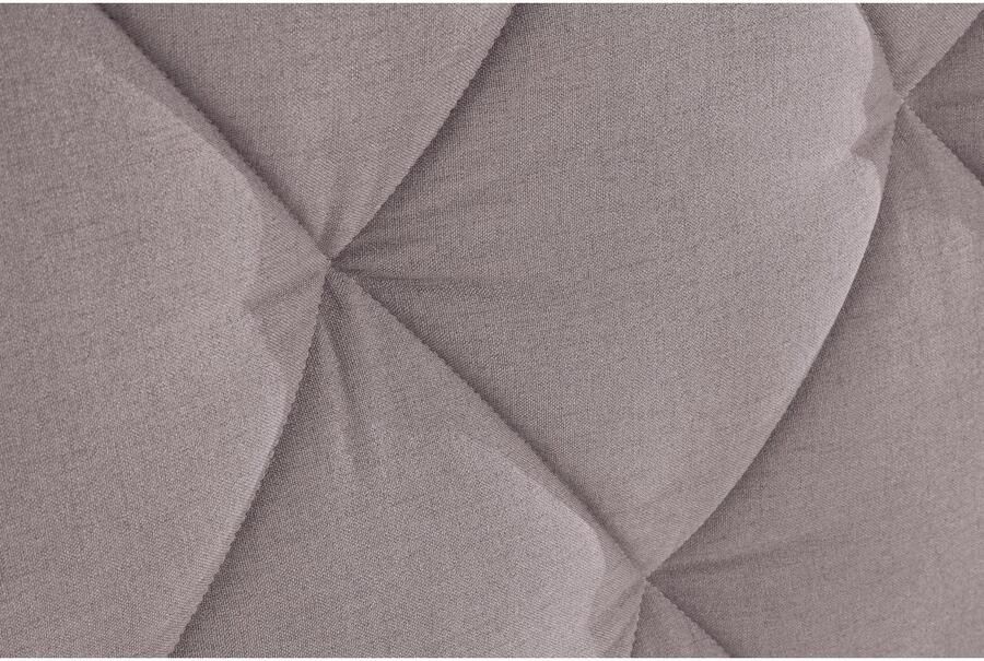 Home affaire Gestoffeerd bed Sunley 140 Kruisstiksel hoofdbordhoogte 142 cm zonder of met matras lattenbodem - Foto 6