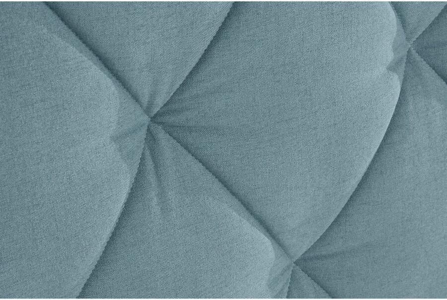 Home affaire Gestoffeerd bed Sunley 140 Kruisstiksel hoofdbordhoogte 142 cm zonder of met matras lattenbodem - Foto 7
