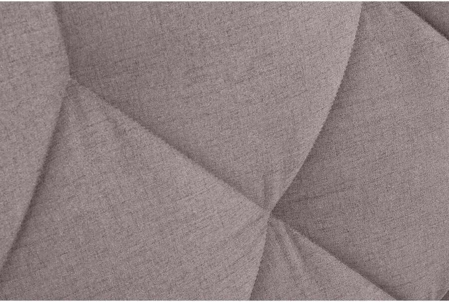 Home affaire Gestoffeerd bed Sunley 100 Kruisstiksel hoofdbordhoogte 102 cm zonder of met matras lattenbodem - Foto 5