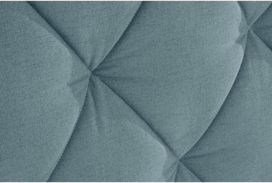 Home affaire Gestoffeerd bed Sunley 100 Kruisstiksel hoofdbordhoogte 102 cm zonder of met matras lattenbodem - Foto 5