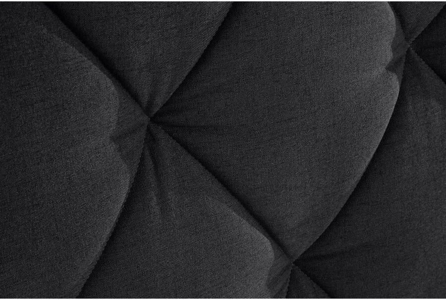 Home affaire Gestoffeerd bed Sunley 100 Kruisstiksel hoofdbordhoogte 102 cm zonder of met matras lattenbodem - Foto 4