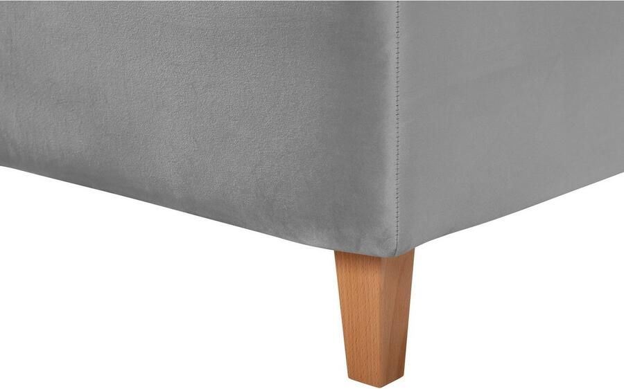 Guido Maria Kretschmer Home&Living Gestoffeerd bed Sunley 100 Kruisstiksel hoofdbordhoogte 102 cm zonder of met matras lattenbodem - Foto 5