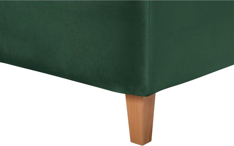 Guido Maria Kretschmer Home&Living Gestoffeerd bed Sunley 100 Kruisstiksel hoofdbordhoogte 102 cm zonder of met matras lattenbodem - Foto 6