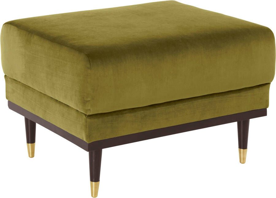 Home affaire Hocker Chamby met houten frame onderaan - Foto 5