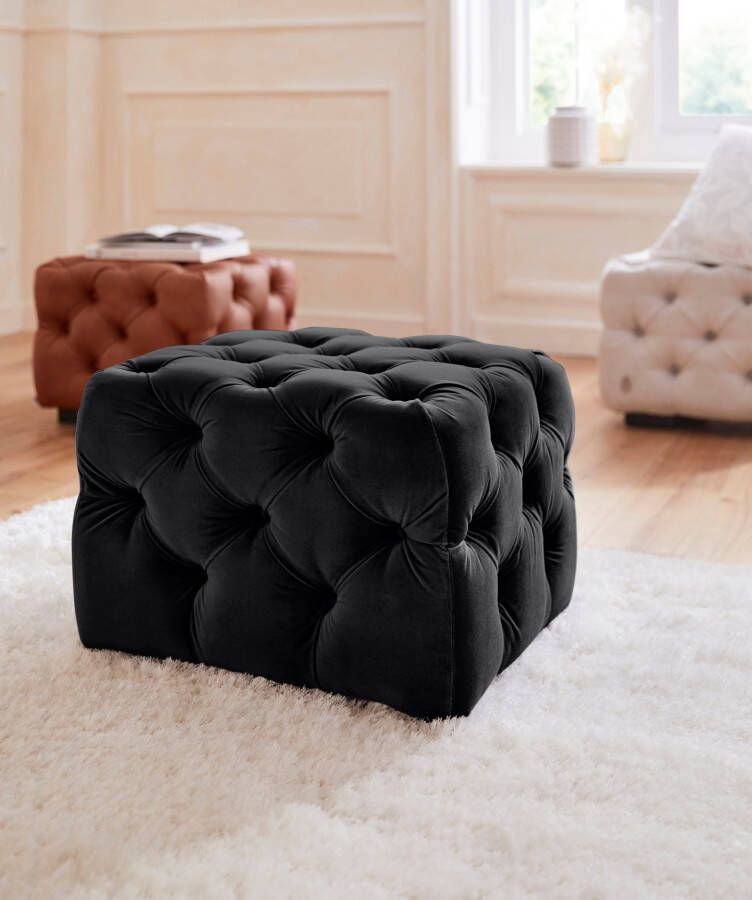 Home affaire Hocker Kalina met klassieke chesterfield-capitonnage passend bij de serie "kalina" - Foto 13