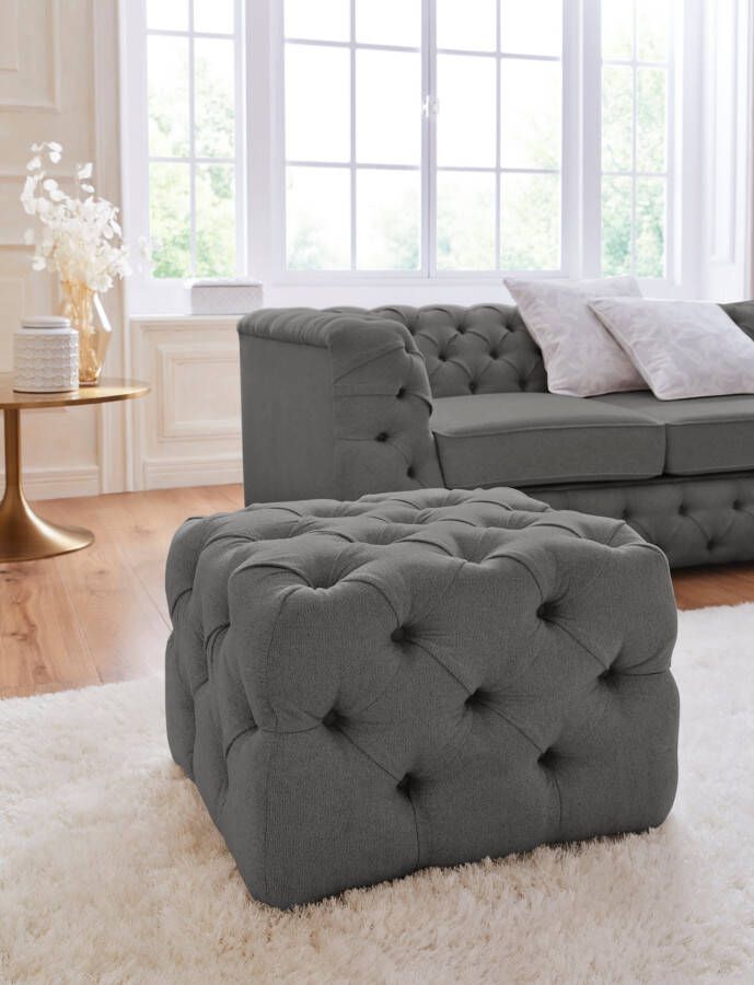 Home affaire Hocker Kalina met klassieke chesterfield-capitonnage passend bij de serie "kalina" - Foto 13