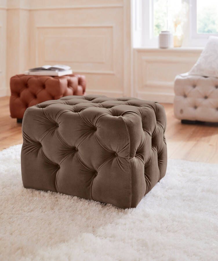 Home affaire Hocker Kalina met klassieke chesterfield-capitonnage passend bij de serie "kalina" - Foto 14