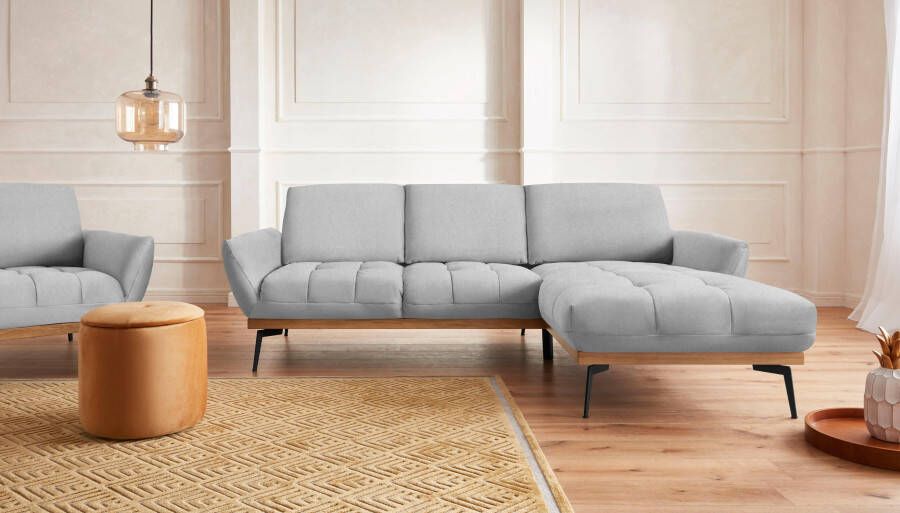 Exxpo sofa fashion Hoekbank Palic incl. rugverstelling comfortabel elegant breedte 245cm L-vorm - Foto 6