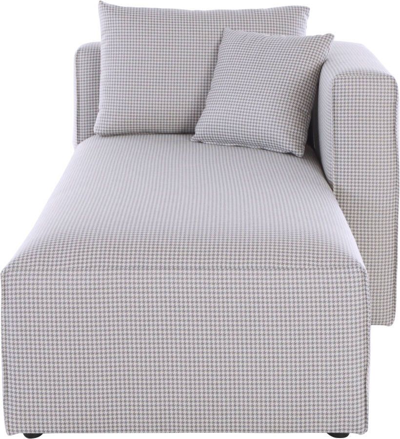 Home affaire Ottomane Comfine Modulaire ottomane om zelf samen te stellen in 3 bekledingvarianten - Foto 18