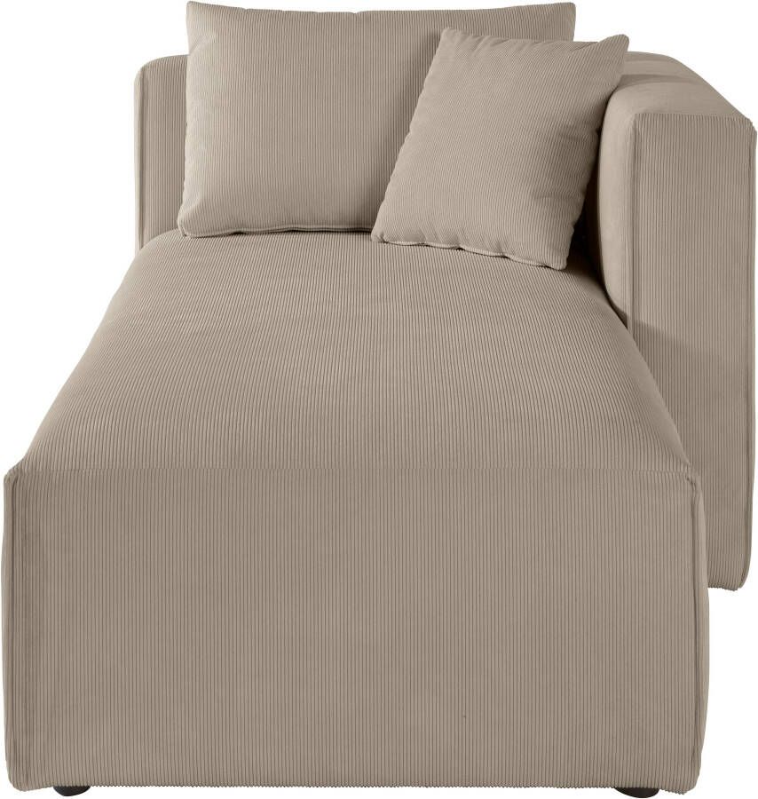 Home affaire Ottomane Comfine Modulaire ottomane om zelf samen te stellen in 3 bekledingvarianten - Foto 15