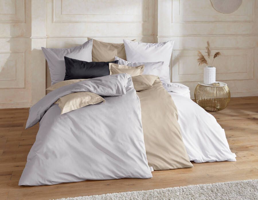 Guido Maria Kretschmer Home&Living Beddengoed Mila in 135x200 155x220 of 200x200 cm Mako-satin beddengoed van katoen effen beddengoed - Foto 12