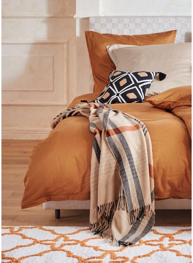 Guido Maria Kretschmer Home&Living Plaid Mila van 100% scheerwol knuffeldeken - Foto 3