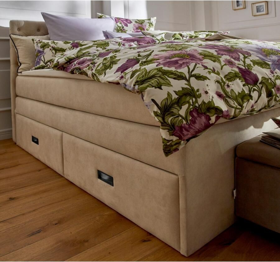 Guido Maria Kretschmer Home&Living Slaapkamerbankje Relaxy gewatteerd met opbergvak - Foto 4